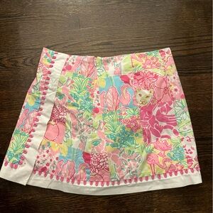 Lily Pulitzer skort, classic cotton